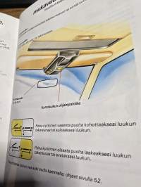 Citroen BX bensiini omistajan käsikirja 1989