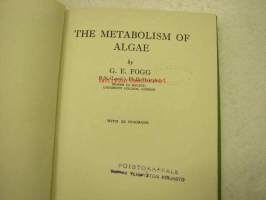 The Metabolism of Algae (tämä kappale osa Yhdysvaltain hallituksen kirjalahjoitusta Suomeen, Turun yliopistolle)