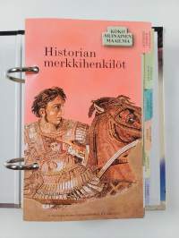Koko muinainen maailma : Historian merkkihenkilöt ; Jumalat ja myytit ; Muinaisaikojen aarteet ; Muinaiset ihmeet ; Aseet ja sodankäynti ; Suuret keksinnöt