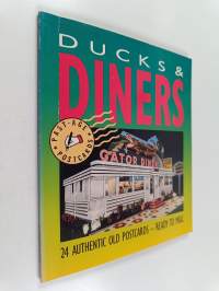 Ducks &amp; Diners - Past-age Postcards : 24 Authentic Old Postcards - Ready to Mail
