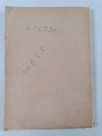 Päivän pilkettä (signeerattu, tekijän omiste)