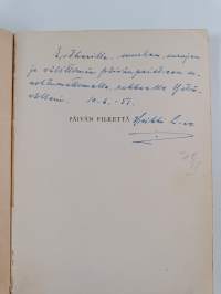 Päivän pilkettä (signeerattu, tekijän omiste)