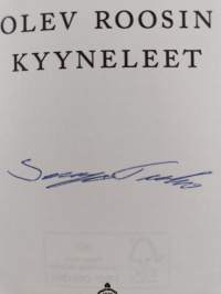 Olev Roosin kyyneleet (signeerattu)
