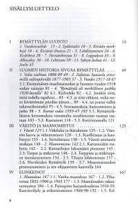 Rymättylän historia II.I  -Luonto, 1800- ja 1900-luvut