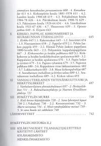 Rymättylän historia II.I  -Luonto, 1800- ja 1900-luvut