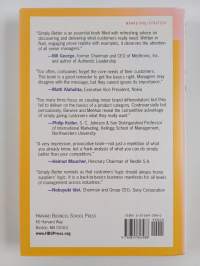 Simply better : winning and keeping customers by delivering what matters most