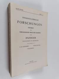 Finnish-ugrische forschungen : zeitschrift fur finnish-ugrische sprach- und volkskunde, band 28, heft 1-3