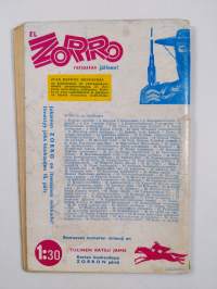 El Zorro del Castelrey n:o 2/1967 : Sormi liipasimella