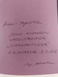 Tie vie, pyhä kantaa : rukousta ja runoa kirkkovuoden mittaan (signeerattu, tekijän omiste)