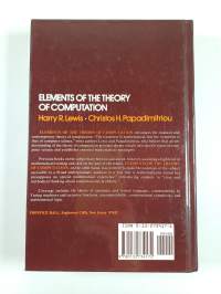 Elements of the theory of computation