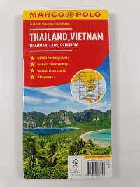 Marco Polo Thailand, Vietnam, Myanmar, Laos, Cambodia - 1 : 2500 000