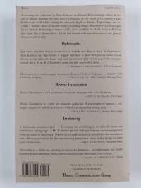Death and taxes : hydriotaphia &amp; other plays