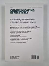 Harvard business review on communicating effectively