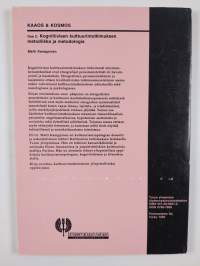 Kaaos &amp; kosmos, Osa 2 - Kognitiivisen kulttuurintutkimuksen metodiikka ja metodologia