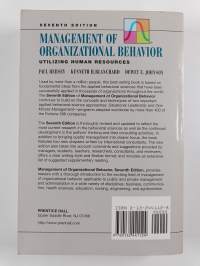 Management of organizational behavior : utilizing human resources