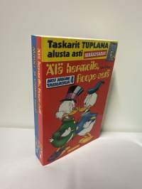 Aku Ankan taskukirja no 3 Mikki ja viidakon vaarat ja no 4 Älä hermoile Roope-setä 5.painos