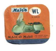 Maico Mobil autokuva  autokortti, keräilykuva, kahvipakettikuva