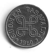 5 markkaa  1960