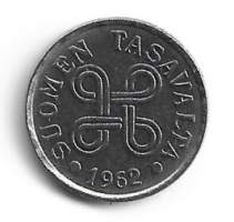 5 markkaa  1962