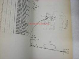 Volvo Penta MD 1B, MD 2B, MD 3B Reservdelskatalog, Parts Catalogue -varaosaluettelo