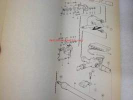 Volvo Penta MD 1B, MD 2B, MD 3B Reservdelskatalog, Parts Catalogue -varaosaluettelo