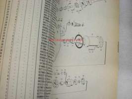 Volvo Penta MD 1B, MD 2B, MD 3B Reservdelskatalog, Parts Catalogue -varaosaluettelo