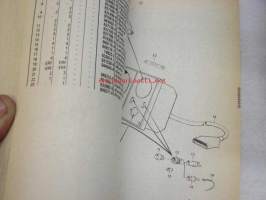 Volvo Penta MD 1B, MD 2B, MD 3B Reservdelskatalog, Parts Catalogue -varaosaluettelo