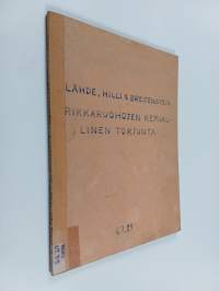 Rikkaruohojen kemiallinen torjunta