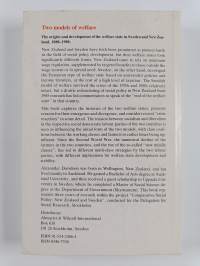 Two Models of Welfare - The Origins and Development of the Welfare State in Sweden and New Zealand 1888-1988