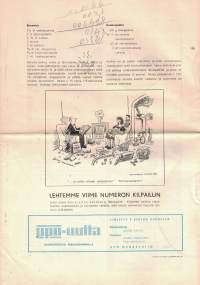 Upo-Uutta 1958 nr 1 - Ajankohtaista perheenemännille - Upo Oy kodinkonemainontaa