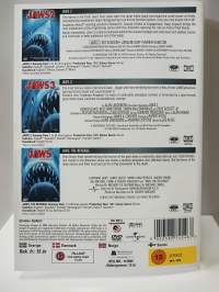 dvd Jaws 2, 3, 4 - Tappajahai kolme elokuvaa