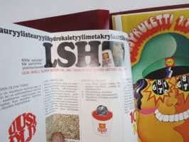 Shell Super Motor Oil 100 &amp; 101 -vuoden 1968 markkinointikampanjan kansio esitteineen