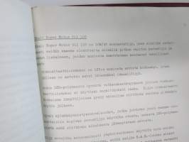 Shell Super Motor Oil 100 &amp; 101 -vuoden 1968 markkinointikampanjan kansio esitteineen