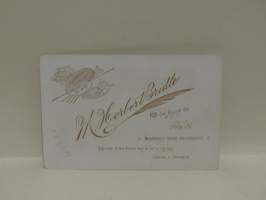 Iso visiittivalokuva - Herbert Bridle Philadelphia