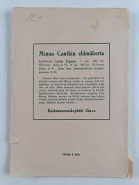 Minna Canthin muisto : 19. III 1844 - 19. III 1914