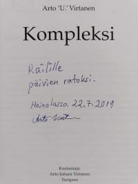 Kompleksi (signeerattu, tekijän omiste)