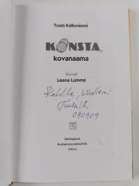 Konsta, kovanaama (signeerattu, tekijän omiste)