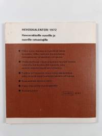 Hevoskalenteri, 1972