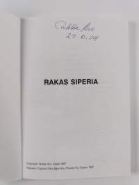 Rakas Siperia (signeerattu)