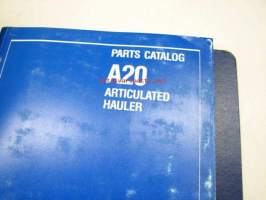 Volvo BM Michigan Euclid A20 articulated hauler parts catalog -varaosaluettelo