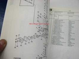 Volvo BM Michigan Euclid A20 articulated hauler parts catalog -varaosaluettelo