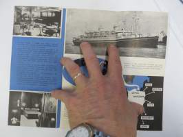 Gdynia america Line - Polish Ocean Lines - Canada Service - Travel by M/S Batory -travel brochure / matkaesite