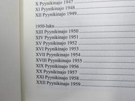 Pyynikinajot 1932-1939 - 1946-1971