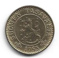 10  markkaa  1953