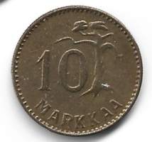 10  markkaa  1956