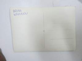 Brita Koivunen -nimikirjoitus  / signature - autograph