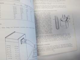 Zero Blast-n-peen Operational and parts service manual -kuulapuhalluskone, käyttöohjekirja + varaosaluettelo + kytkentäkaavio + erillinen opaskirja suomeksi