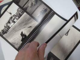 Itäharjun ajot 1955-1965 (Turku), kuva-albumi, 100 kpl painos, numeroitu 66/100 -Itäharju car &amp; motorcycle races, picture album, limited edition