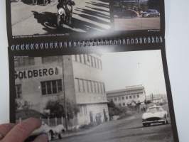 Itäharjun ajot 1955-1965 (Turku), kuva-albumi, 100 kpl painos, numeroitu 66/100 -Itäharju car &amp; motorcycle races, picture album, limited edition