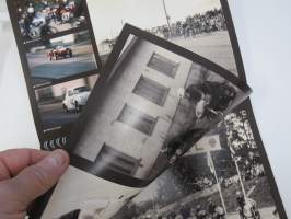 Itäharjun ajot 1955-1965 (Turku), kuva-albumi, 100 kpl painos, numeroitu 66/100 -Itäharju car &amp; motorcycle races, picture album, limited edition